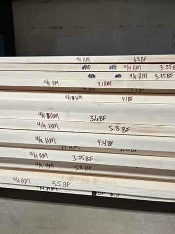 4/4 Hard Maple