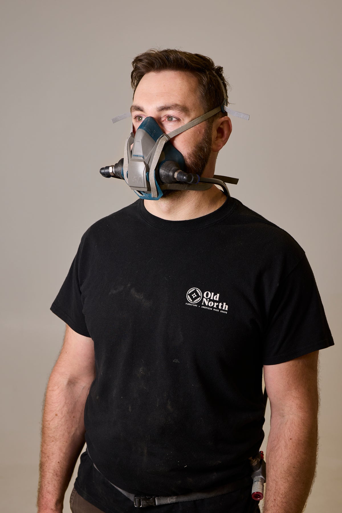 3m 6503QL half face respirator with quick release add on